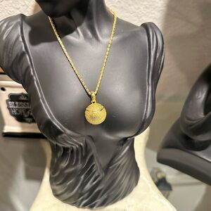 Basketball Gold Pendant
